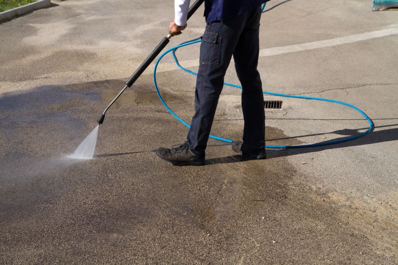 Surface Cleaning with Power Washing