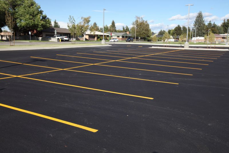 Line Marking After Sealing