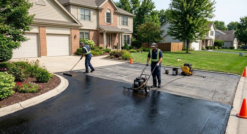Blacktop Sealing in Grand Rapids, MI