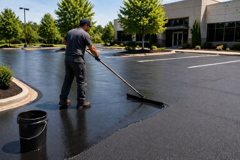 Lot Sealcoating in Greenville, SC