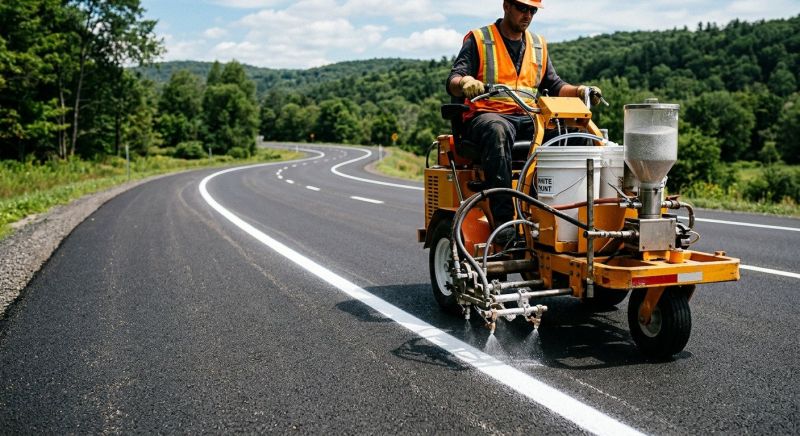 Pavement Striping Service in Alpharetta, GA