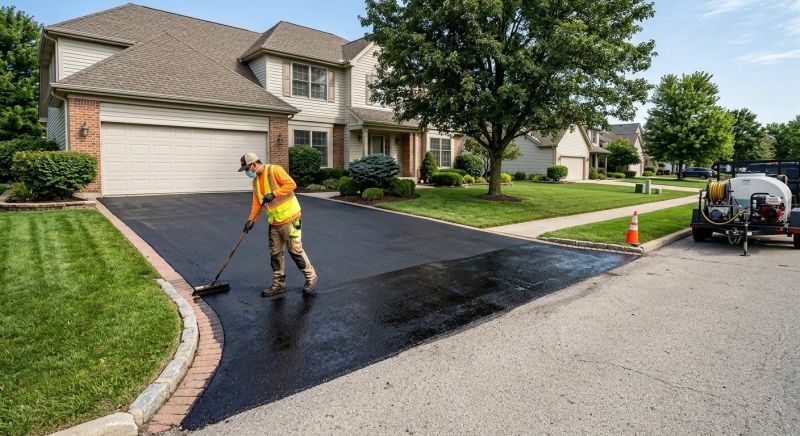 Residential Driveway Sealcoating in Columbus, OH